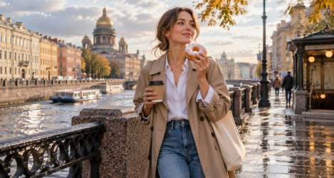 Метро, пышки, шаверма и закат: сколько стоит идеальный день в Петербурге